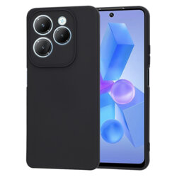 Husa silicon Infinix Hot 40 Pro Techsuit SoftFlex, negru