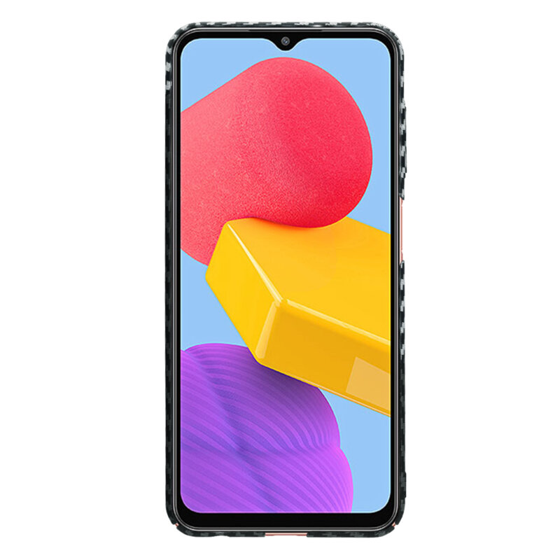 Husa Samsung Galaxy A13 4G Techsuit Carbonite FiberShell, gri