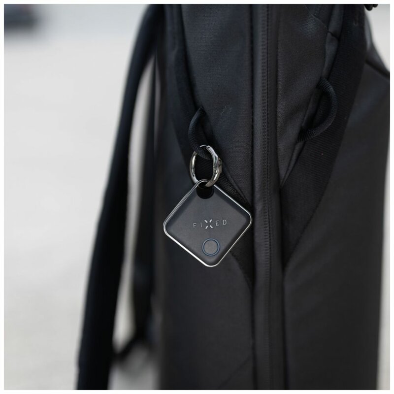 Breloc inteligent cu localizare GPS Fixed, negru, FIXTAG-BK