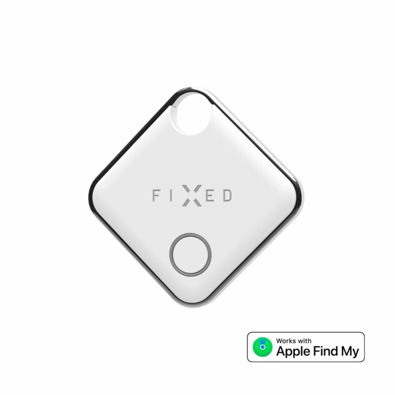 Breloc inteligent cu localizare GPS Fixed, alb, FIXTAG-WH