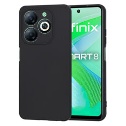 Husa silicon Infinix Smart 8 Techsuit SoftFlex, negru