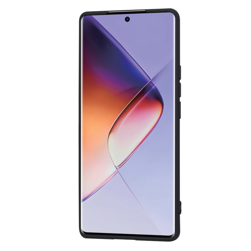 Husa silicon Infinix Note 40 Pro 4G Techsuit SoftFlex, negru