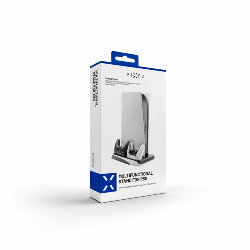 Statie incarcare controller, suport PS5 Fixed, FIXPS5-MCS-BW