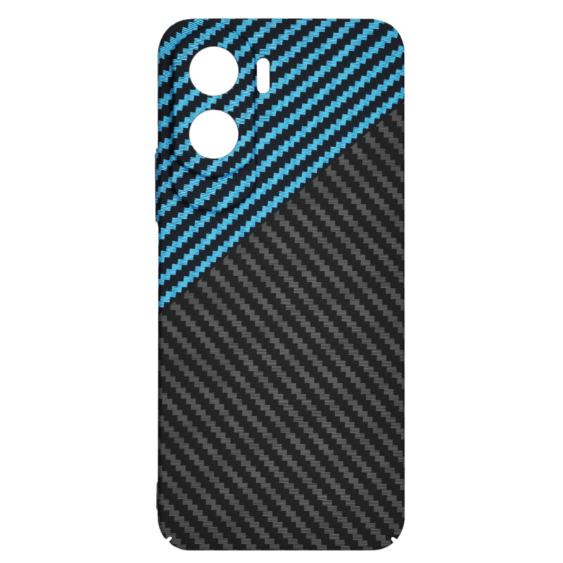 Husa Honor 90 Lite Techsuit Carbonite FiberShell, bleu
