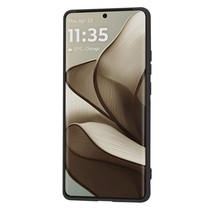 Husa silicon Motorola Edge 50 Techsuit SoftFlex, negru