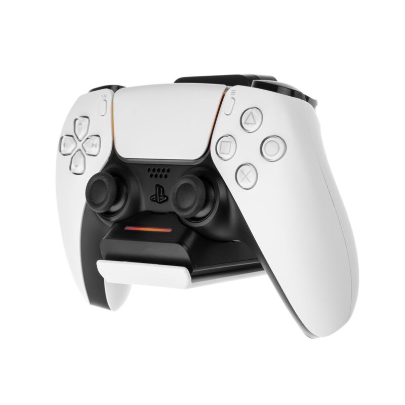 Suport perete controller PS5 cu incarcare Fixed, FIXPS5-HCD-BW