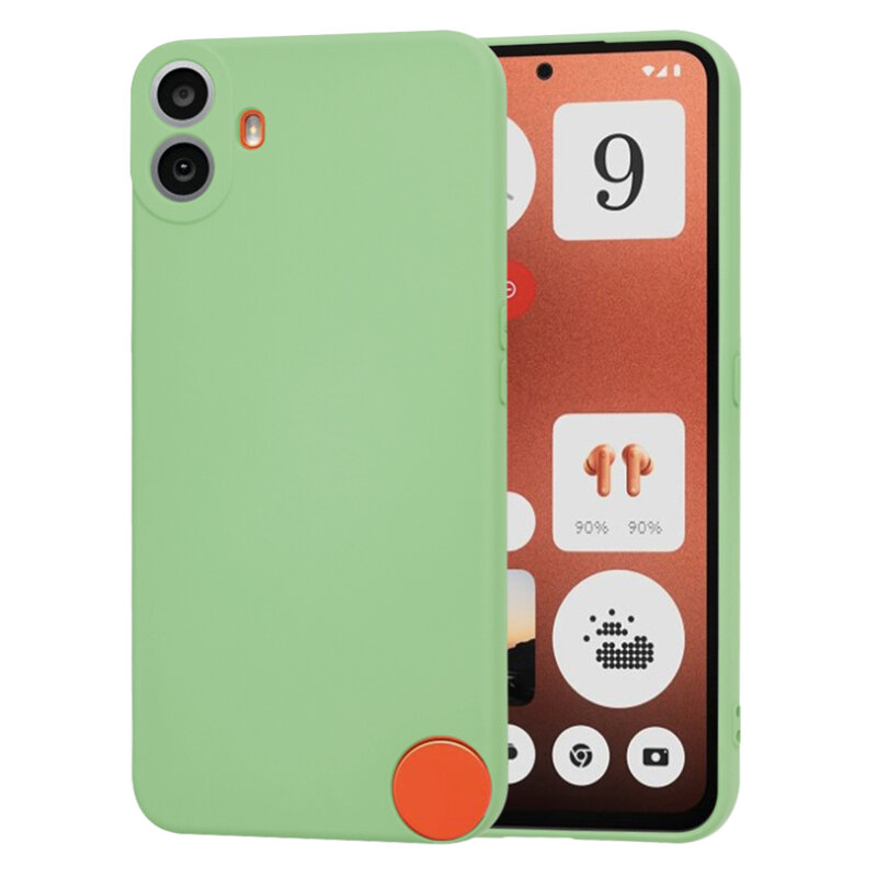 Husa silicon Nothing CMF Phone 1 Techsuit SoftFlex, verde deschis