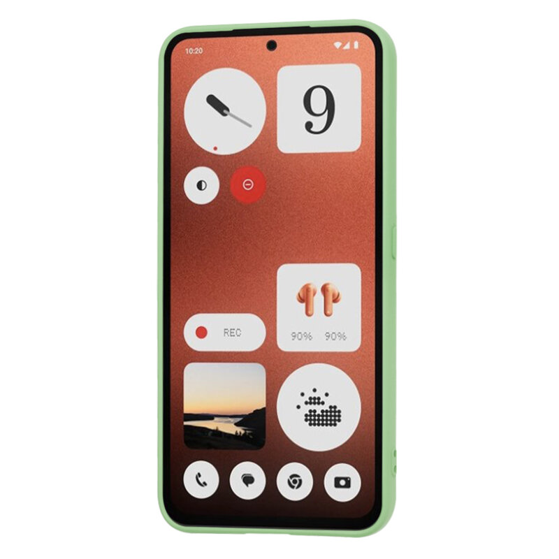 Husa silicon Nothing CMF Phone 1 Techsuit SoftFlex, verde deschis