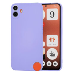 Husa silicon Nothing CMF Phone 1 Techsuit SoftFlex, violet