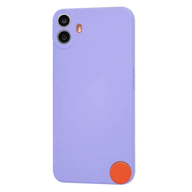 Husa silicon Nothing CMF Phone 1 Techsuit SoftFlex, violet