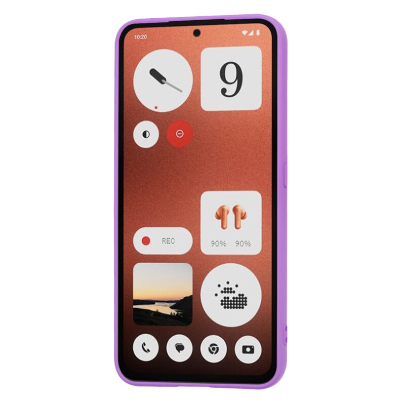 Husa silicon Nothing CMF Phone 1 Techsuit SoftFlex, mov
