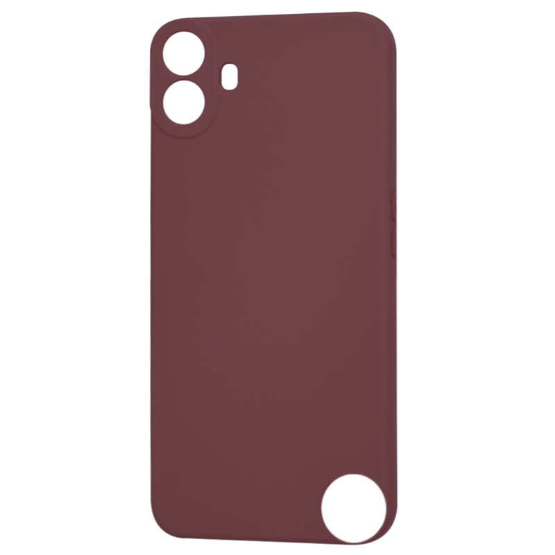 Husa silicon Nothing CMF Phone 1 Techsuit SoftFlex, bordo