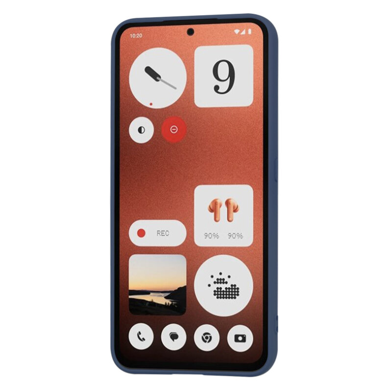 Husa silicon Nothing CMF Phone 1 Techsuit SoftFlex, bleumarin
