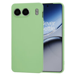 Husa silicon OnePlus Nord 4 Techsuit SoftFlex, verde deschis