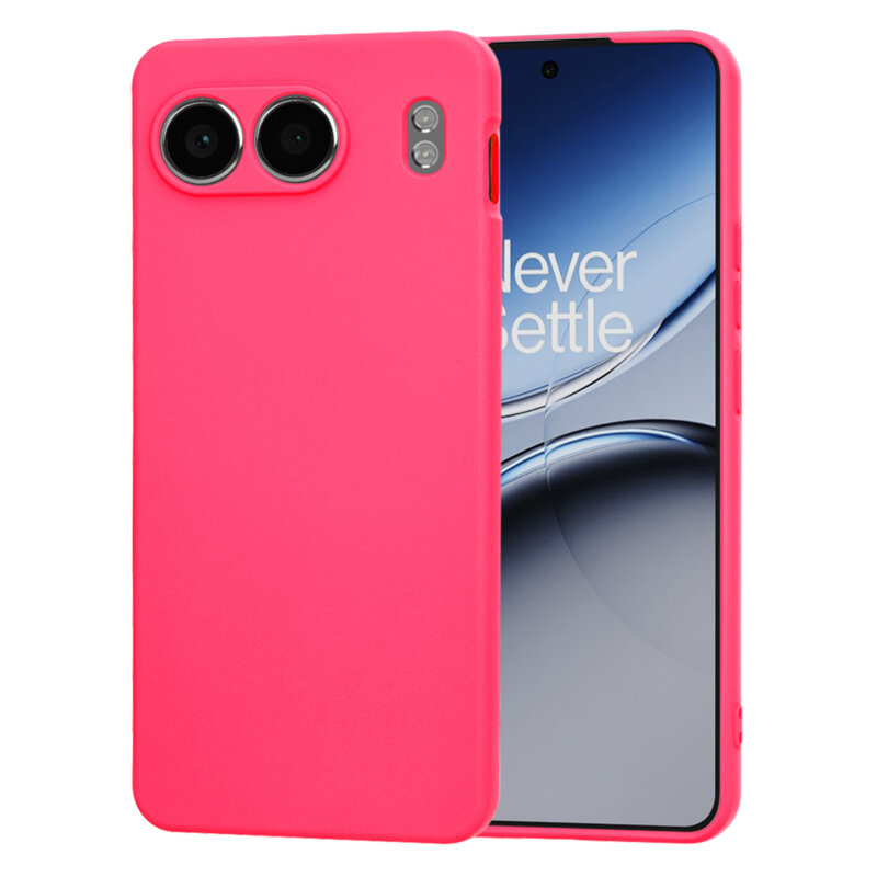 Husa silicon OnePlus Nord 4 Techsuit SoftFlex, fucsia