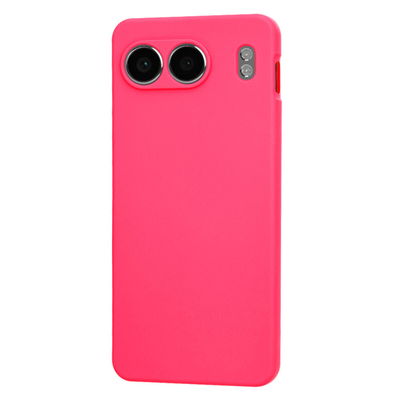 Husa silicon OnePlus Nord 4 Techsuit SoftFlex, fucsia