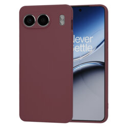 Husa silicon OnePlus Nord 4 Techsuit SoftFlex, bordo