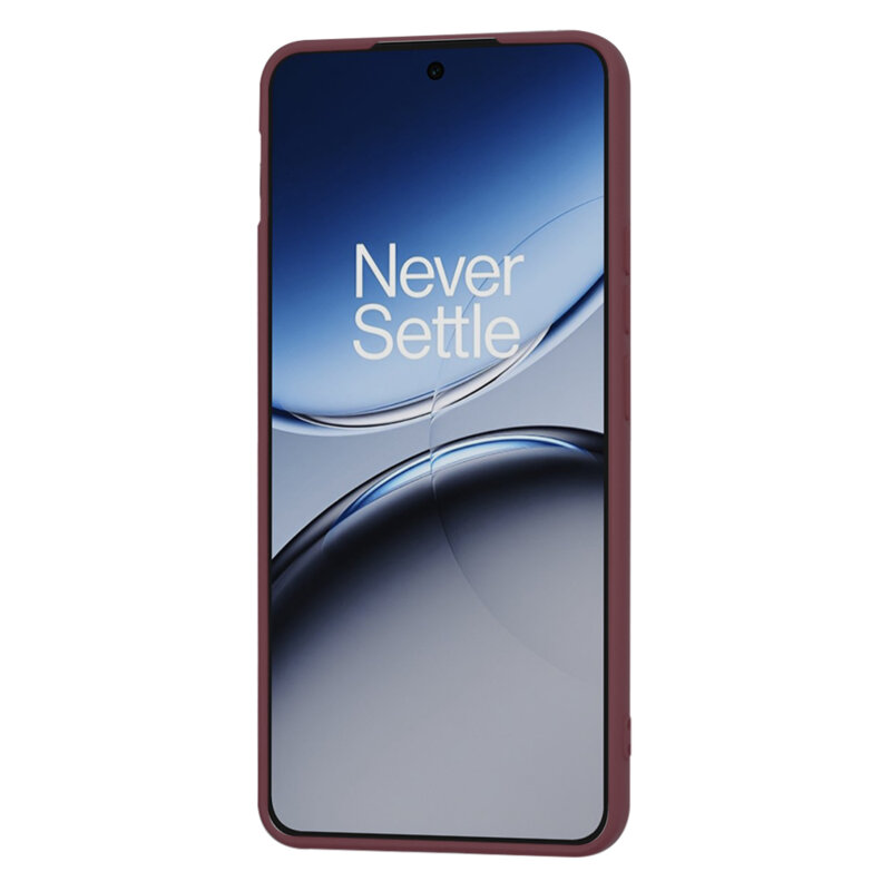 Husa silicon OnePlus Nord 4 Techsuit SoftFlex, bordo