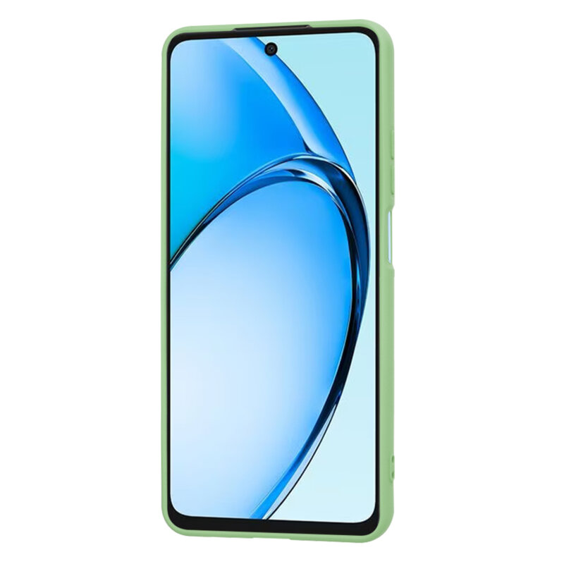 Husa silicon Oppo A60 4G Techsuit SoftFlex, verde deschis