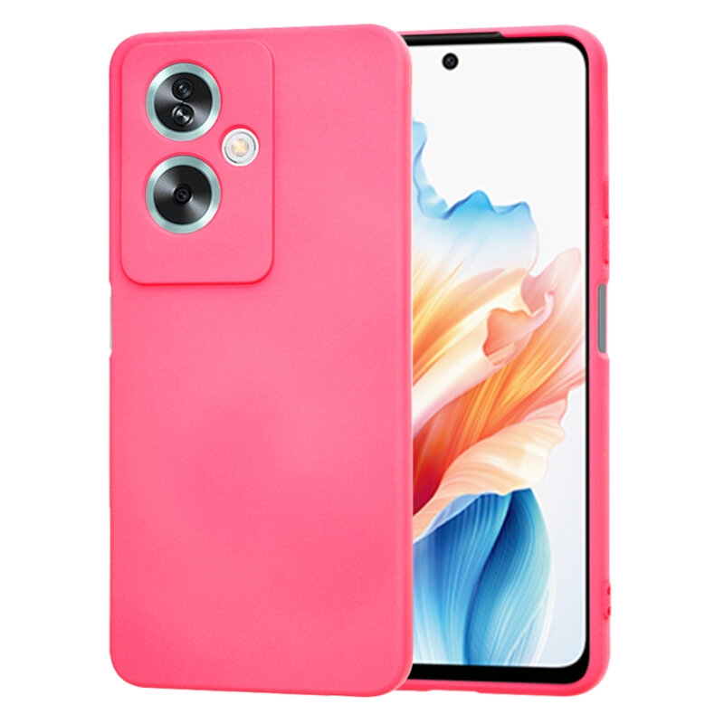 Husa silicon OnePlus Nord N30 SE Techsuit SoftFlex, fucsia