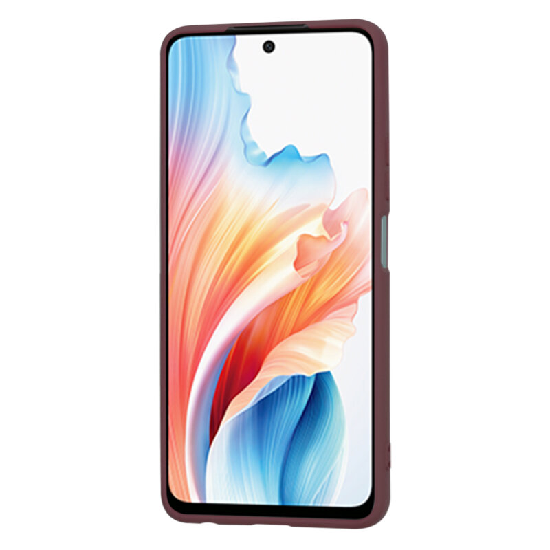 Husa silicon OnePlus Nord N30 SE Techsuit SoftFlex, bordo