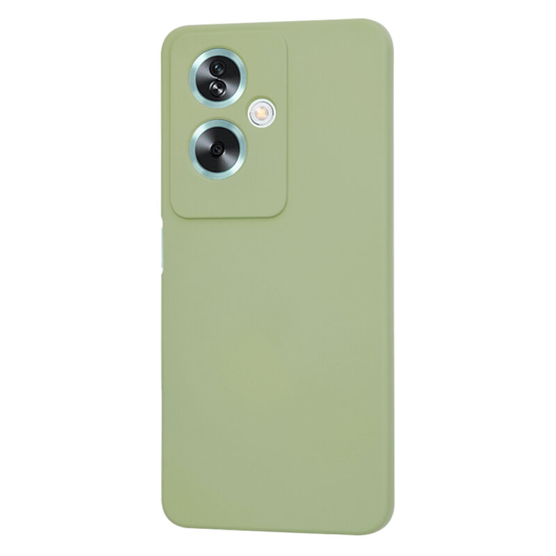 Husa silicon Oppo A79 5G Techsuit SoftFlex, verde
