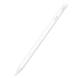 Stylus pen universal, creion touchscreen, 130mAh Lito T1, alb