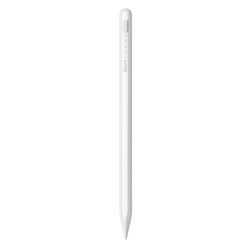 Stylus pen universal, creion touchscreen, 130mAh Lito T1, alb