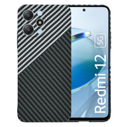 Husa Xiaomi Redmi 12 5G Techsuit Carbonite FiberShell, gri