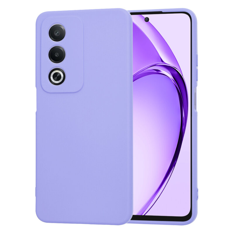 Husa silicon Oppo A80 5G Techsuit SoftFlex, violet