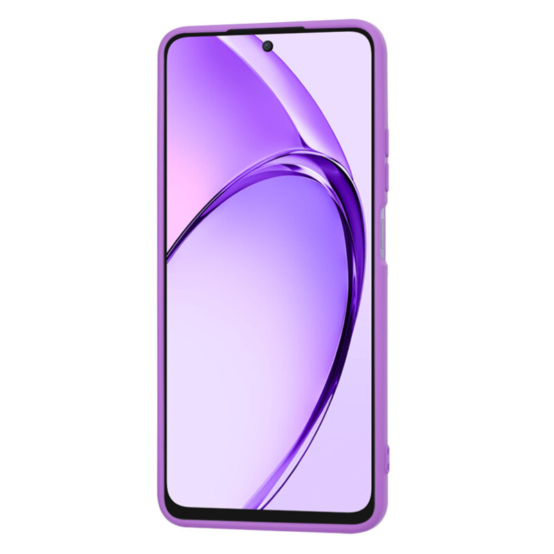 Husa silicon Oppo A80 5G Techsuit SoftFlex, mov