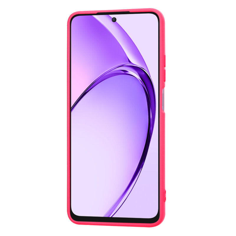 Husa silicon Oppo A80 5G Techsuit SoftFlex, fucsia