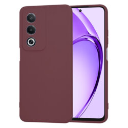 Husa silicon Oppo A80 5G Techsuit SoftFlex, bordo