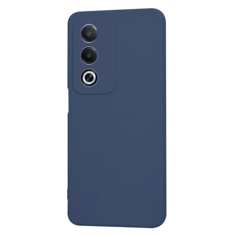 Husa silicon Oppo A80 5G Techsuit SoftFlex, bleumarin