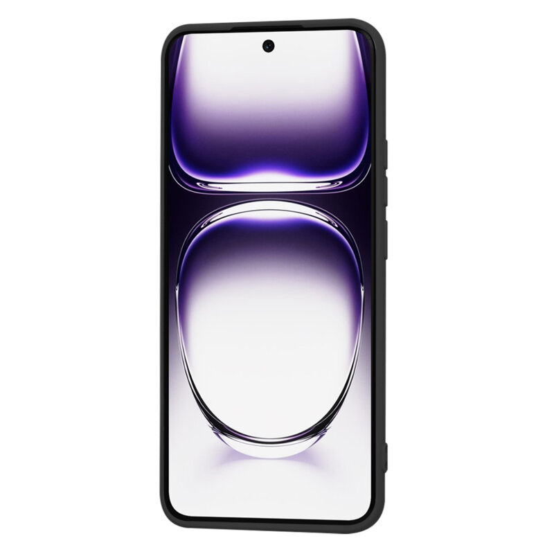Husa silicon Oppo Reno12 Techsuit SoftFlex, negru
