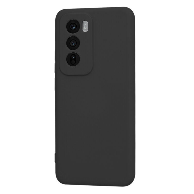 Husa silicon Oppo Reno12 Techsuit SoftFlex, negru