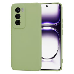 Husa silicon Oppo Reno12 Techsuit SoftFlex, verde
