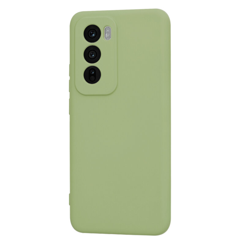 Husa silicon Oppo Reno12 Techsuit SoftFlex, verde
