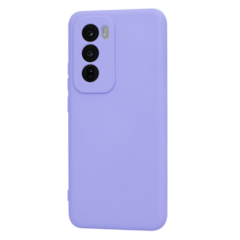 Husa silicon Oppo Reno12 Techsuit SoftFlex, violet