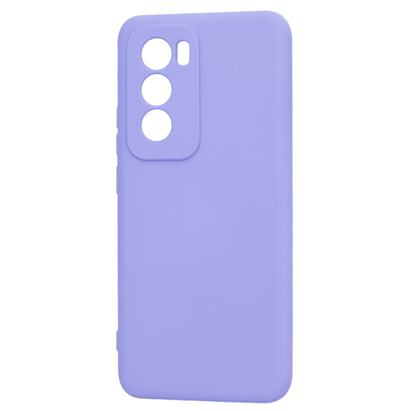 Husa silicon Oppo Reno12 Techsuit SoftFlex, violet
