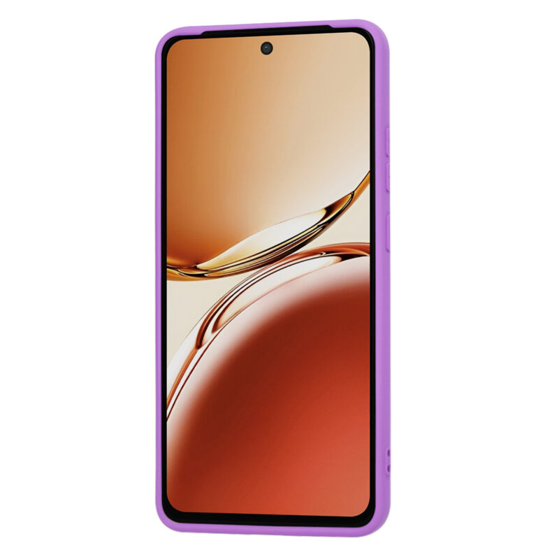 Husa silicon Oppo Reno12 FS Techsuit SoftFlex, mov