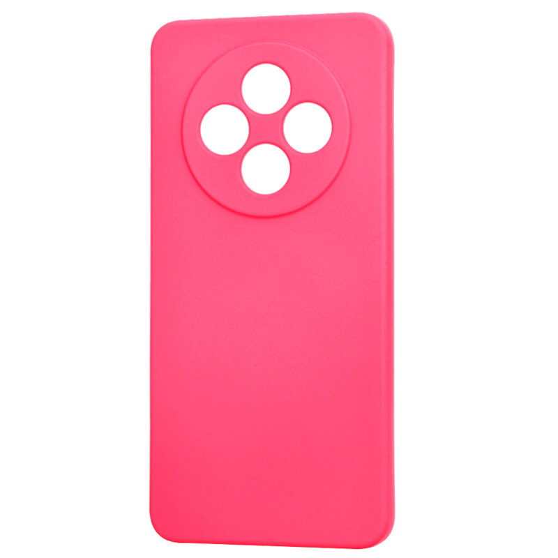 Husa silicon Oppo Reno12 F 5G Techsuit SoftFlex, fucsia
