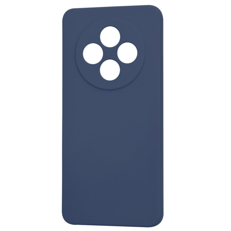 Husa silicon Oppo Reno12 F 5G Techsuit SoftFlex, bleumarin