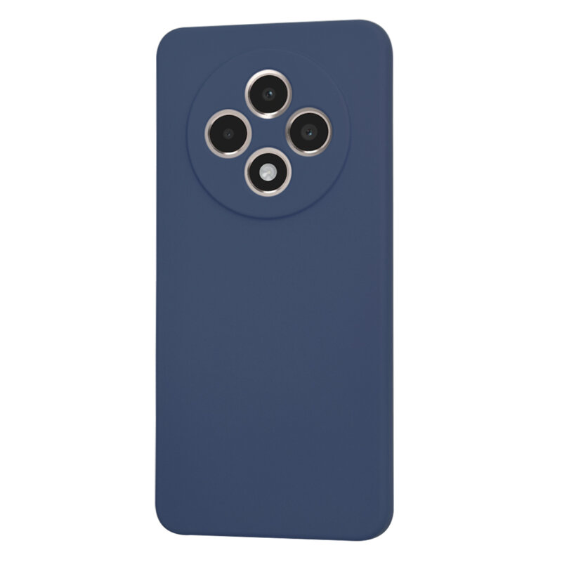 Husa silicon Oppo Reno12 F 4G Techsuit SoftFlex, bleumarin