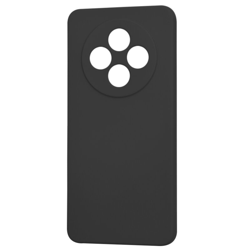 Husa silicon Oppo Reno12 F 5G Techsuit SoftFlex, negru