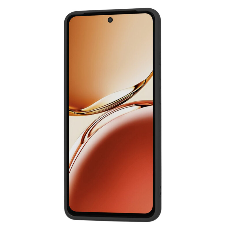 Husa silicon Oppo Reno12 FS Techsuit SoftFlex, negru
