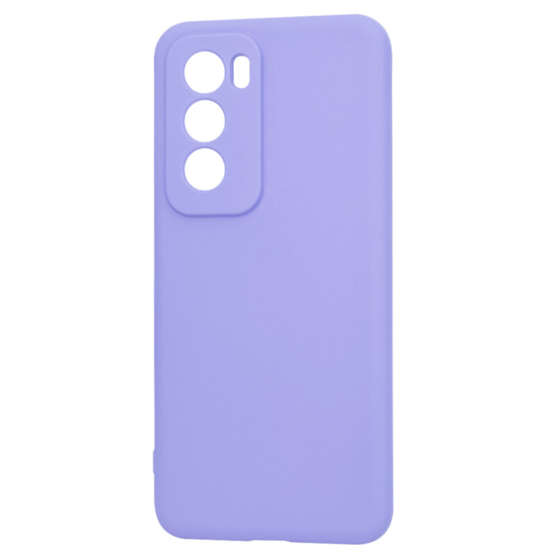 Husa silicon Oppo Reno12 Pro Techsuit SoftFlex, violet