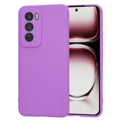 Husa silicon Oppo Reno12 Pro Techsuit SoftFlex, mov