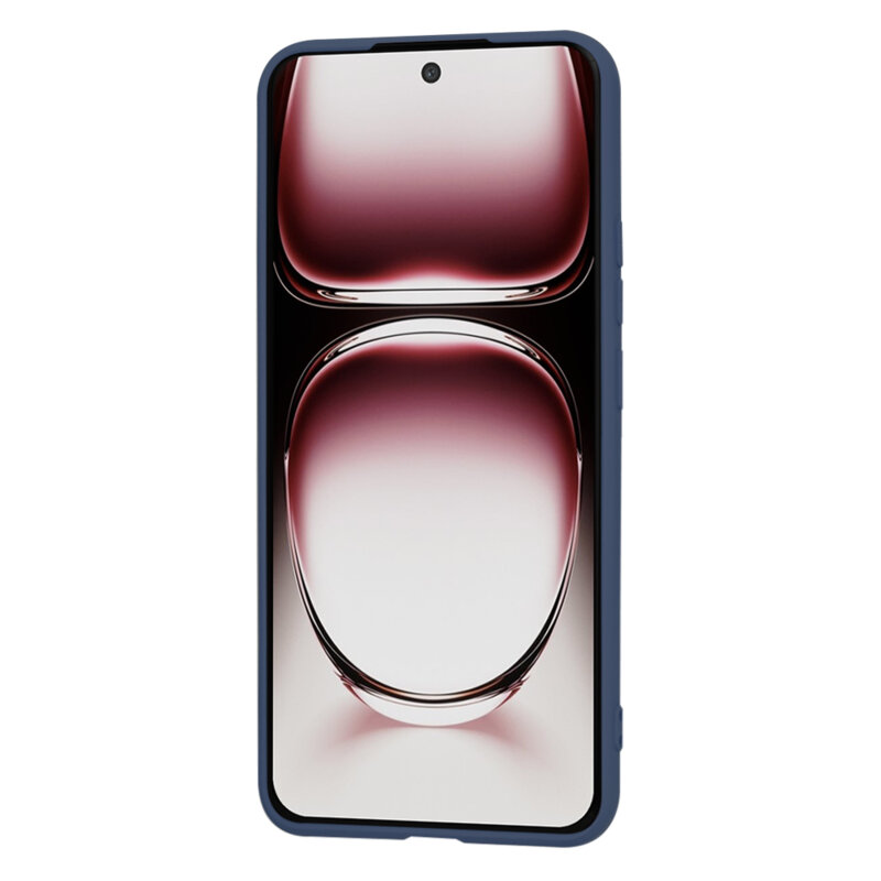 Husa silicon Oppo Reno12 Pro Techsuit SoftFlex, bleumarin