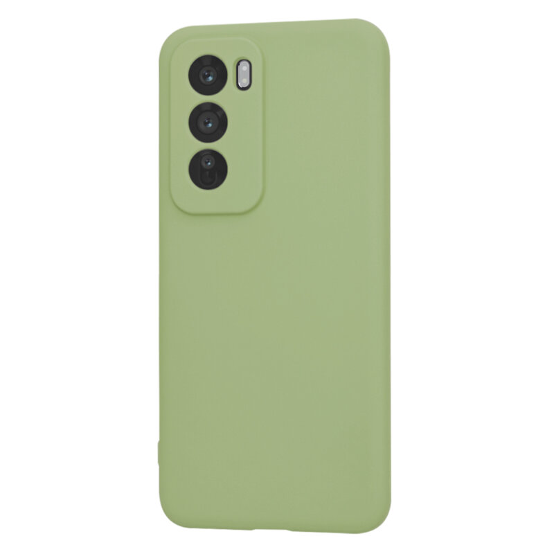 Husa silicon Oppo Reno12 Pro Techsuit SoftFlex, verde